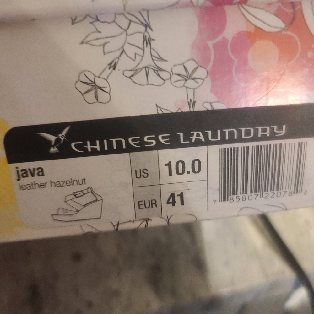 Chinese Laundry Java Wedge Leather Hazelnut 10 - image 7